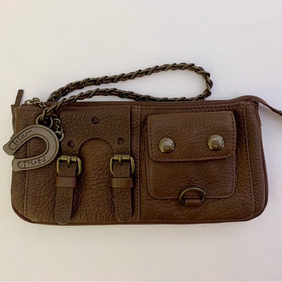 Betsy Johnson Leather Clutch Purse - Picture 11 of 14